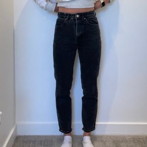Black Zara Mom Jeans